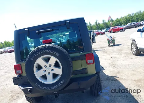 2013 Jeep Wrangler Sport из США, поврежденный, VIN 1C4AJWAG3DL649635